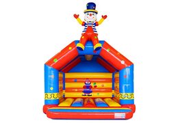 Koop je springkasteel met circus en clown thema bij JB Inflatables