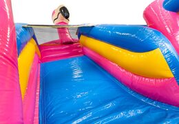 Glijbaan op springkasteel van JB Inflatables