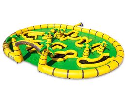 Golf spel met palmboom thema