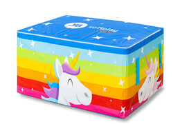 Doos om softplay in op te bergen in unicorn thema te koop bij JB