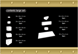 Inhoud van Softplay Large set in Pirate - Seaworld thema online kopen