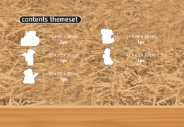 Inhoud van Softplay Themaset in Farm thema online bestellen bij JB