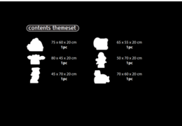 Inhoud van Softplay Themaset in Pirate - Seaworld thema online bestellen bij JB
