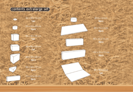 Inhoud van Softplay XL set in Farm thema van JB Meppel bestellen