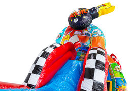 A-frame Super Comic springkussen in Comic stijl te koop bij JB Inflatables