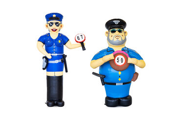 Politie Sarah en Abraham set