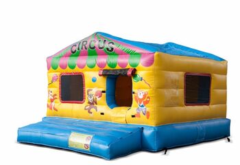 Opblaasbare overdekte play fun ballenbak springkussen kopen in thema circus voor kinderen. Bestel springkussens online bij JB Inflatables Nederland 