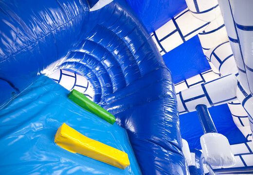 Medium opblaasbare multiplay springkasteel in kasteel thema te bestellen voor kinderen. Bestel opblaasbare springkastelen online at JB Inflatables Nederland