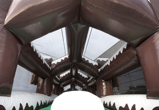 Unieke opblaasbare rollerbaan dubbel in winter thema voor zowel jong als oud kopen. Bestel opblaasbare winterattracties nu online bij JB Inflatables Nederland 