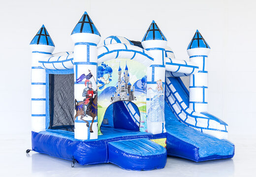 Jumpy Happy Kasteel springkussen kopen voor kinderen. Bestel opblaasbare springkussens online bij JB Inflatables Nederland