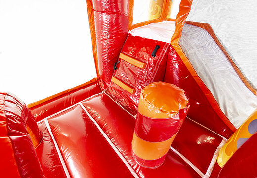 Multiplay brandweer springkasteel bestellen voor kinderen. Koop opblaasbare springkastelen online bij JB Inflatables Nederland