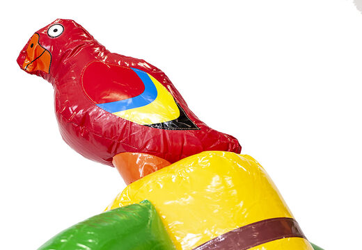 Koop opblaasbare 9 meter hindernisbaan in thema jungle voor kids. Bestel opblaasbare stormbanen nu online bij JB Inflatables Nederland