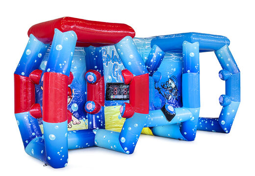 Opblaasbare IPS Ninja Splash met een waterspuit bestellen voor zowel jong als oud. Koop opblaasbare opblaasbare waterspelen nu online bij JB Inflatables Nederland 