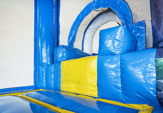 Mini opblaasbare multiplay springkasteel in nemo thema te bestellen voor kinderen. Bestel opblaasbare springkastelen online at JB Inflatables Nederland