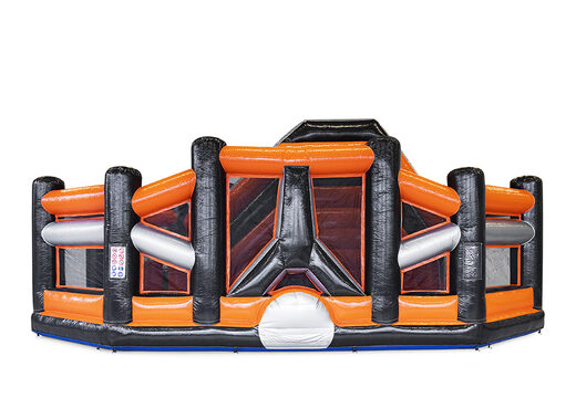 Dodge or Slide stormbaan met obstakels voor kids bestellen. Koop opblaasbare stormbanen nu online bij JB Inflatables Nederland