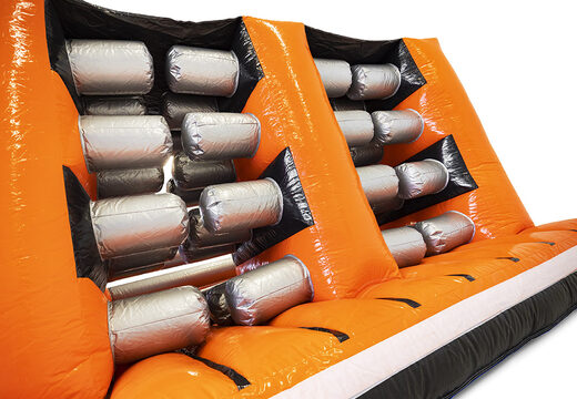 Opblaasbare 40-delige giga modulaire Gate Dodger hindernisbaan kopen voor kinderen. Bestel opblaasbare stormbanen nu online bij JB Inflatables Nederland