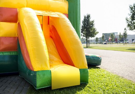 Midi overdekt multifun springkasteel met glijbaan kopen in thema jungle voor kinderen. Koop springkastelen online bij JB Inflatables Nederlandngkastelen online bij JB Inflatables Nederland