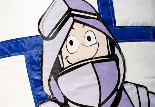 Midi multifun overdekt springkasteel met glijbaan kopen in thema kasteel voor kinderen. Koop springkastelen online bij JB Inflatables Nederland