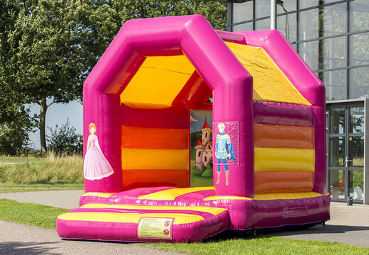 Midi opblaasbare springkasteel kopen in prinses thema voor kinderen. Koop nu springkastelen online bij JB Inflatables Nederland