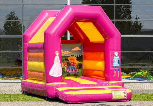 Midi springkussen te koop in thema prinses voor kinderen. Koop springkussens online bij JB Inflatables Nederland