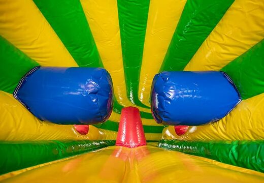 Play and fun leeuw kruiptunnel springkasteel kopen voor kinderen. Bestel springkastelen online bij JB Inflatables Nederland