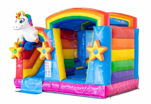 Unicorn multifunctioneel luchtkussen kopen bij JB Inflatables Nederland. Bestel online luchtkussens bij JB Inflatables Nederland
