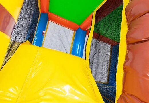 Koop opblaasbaar multiplay springkussen in thema Hawaï met of zonder bad voor kinderen bij JB Inflatables Nederland. Bestel springkussens online bij JB Inflatables Nederland
