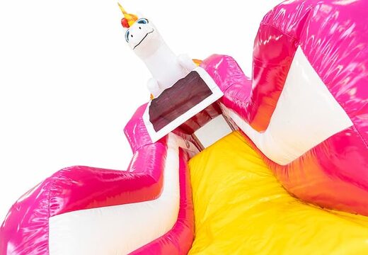 Unicorn multifunctioneel waterglijbaan luchtkussen kopen bij JB Inflatables Nederland. Bestel online luchtkussen bij JB Inflatables Nederland