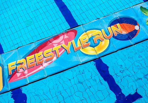 Waterloopmat beach run thema bestellen voor in het zwembad