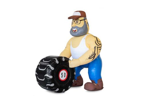 Opblaasbare trucker abraham pop kopen voor verjaardagen