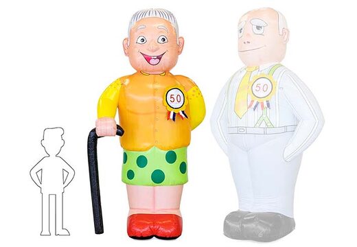 Sarah pop licht getint met stok te koop als blikvanger voor verjaardagen 