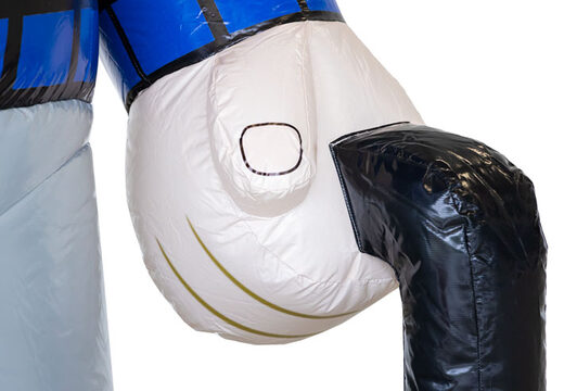 Opblaas Abraham met stok en bierglas kopen