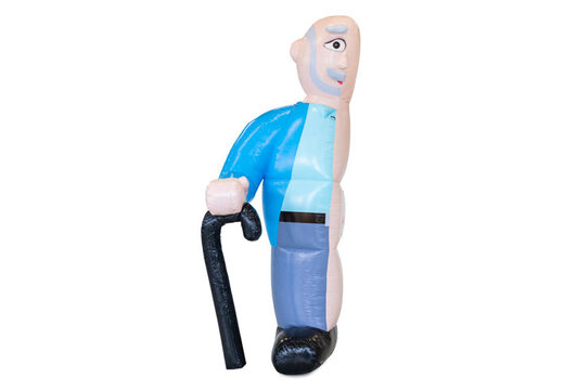 Opblaasbare Abraham origineel half met stok en stropdas te koop