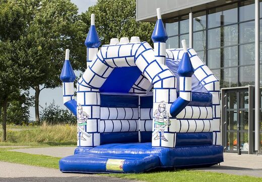 Klein overdekt springkasteel kopen in het thema kasteel voor kinderen. Bezoek ons online op JB Inflatables Nederland