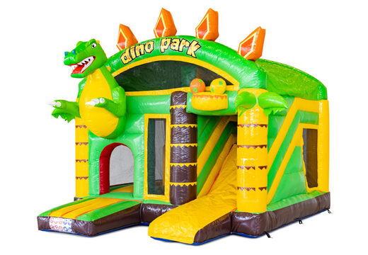 Opblaasbaar multi box springkasteel dino bestellen