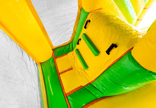 Opblaasbaar multi box springkasteel dino overdekt te koop