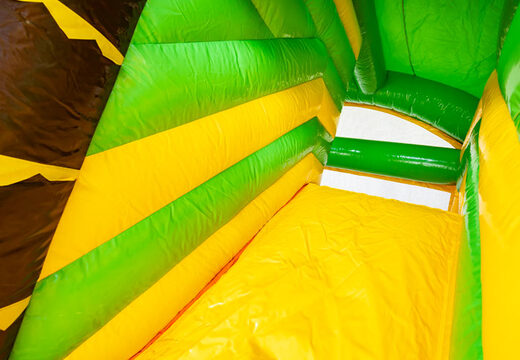 Opblaasbaar multi box springkasteel dino overdekt bestellen