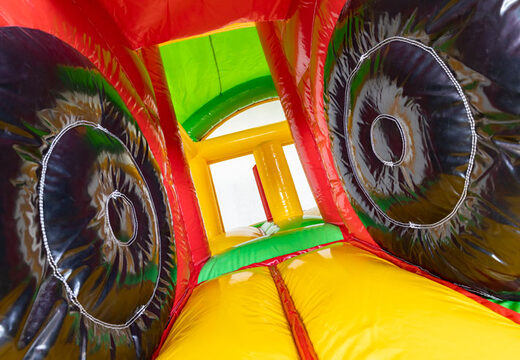 Inflatable multi box springkasteel safari te koop