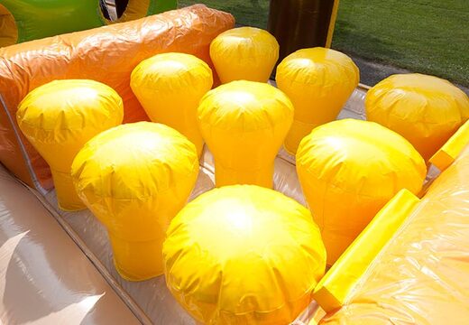 Obstakels op springkasteel