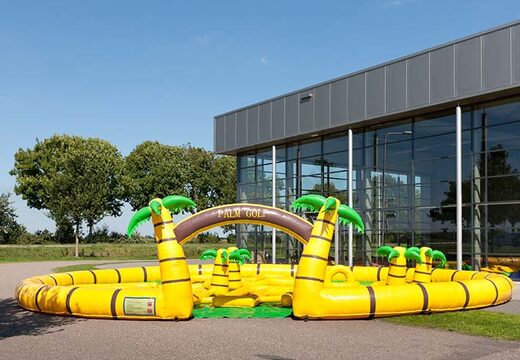 Opblaasbaar golfspel tropisch