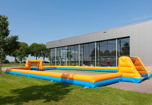 Opblaasbaar en verplaatsbaar voetbal spel kopen