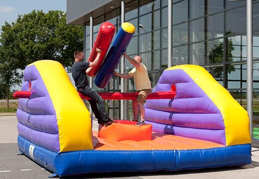 Springkasteel zakslaan spel