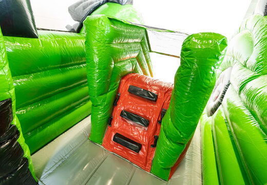 Springkasteel met bedrijfsgegevens te koop