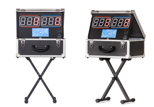 IPS koffer met standaard om koffer op hoogte te plaatsen