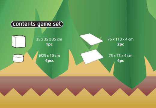 Inhoud van Softplay Speelset in Jungle - Dino thema kopen bij JB