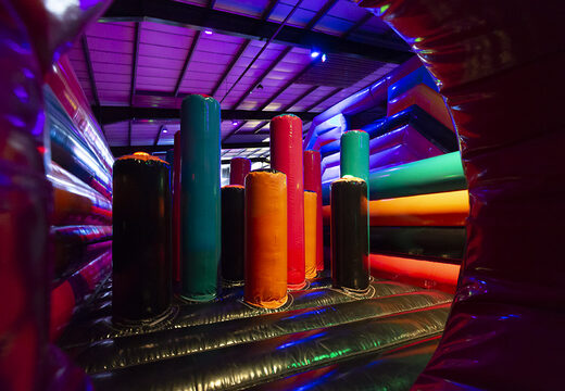 pilar obstacles compenent voor een inflatable park